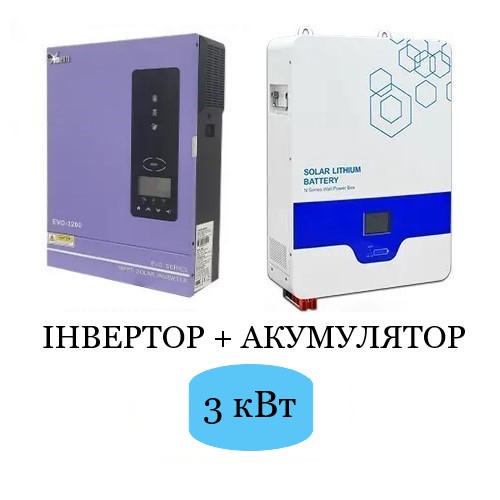 Система резервного живлення 3 кВт