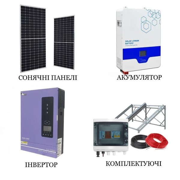 Сонячна станція 3 кВт